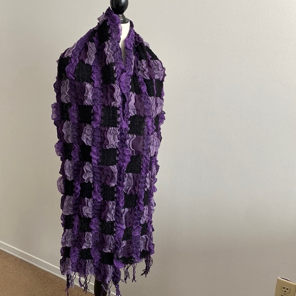 Scarfs for a women stretch and beautiful colour very warm - Picture 3 of 8